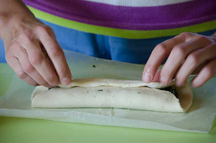 Potato pockets (Kartoffelmaultaschen) 4