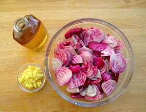 Gingered Beet Pickles with Elderflower Vinegar