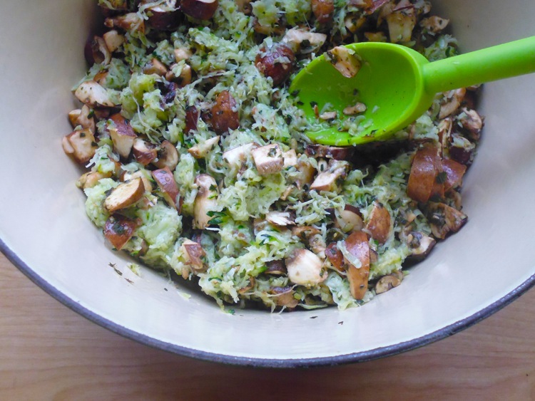 Zucchini Mushroom Spread
