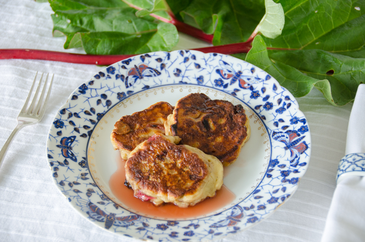 Rhubarb Pancakes